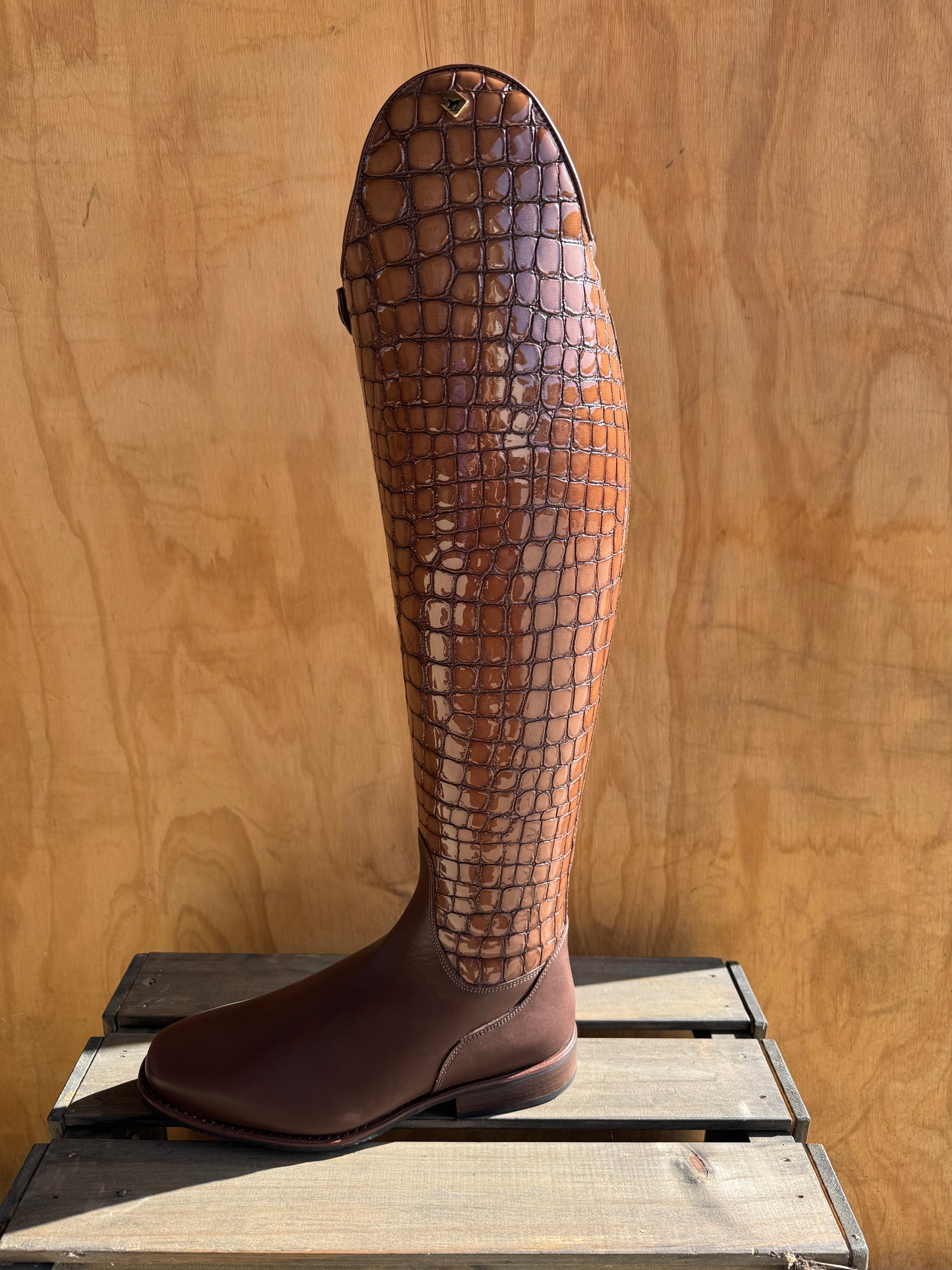 DENIRO BELLINI IN LUCIDO OXFORD WITH COMFORT KNEE 38 MA L