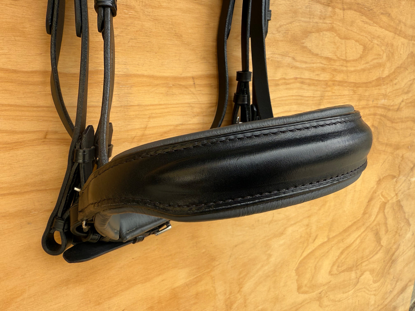 OTTO SCHUMACHER TOKYO DOUBLE WITH CUT BACK NOSEBAND DARK GREY PADDING