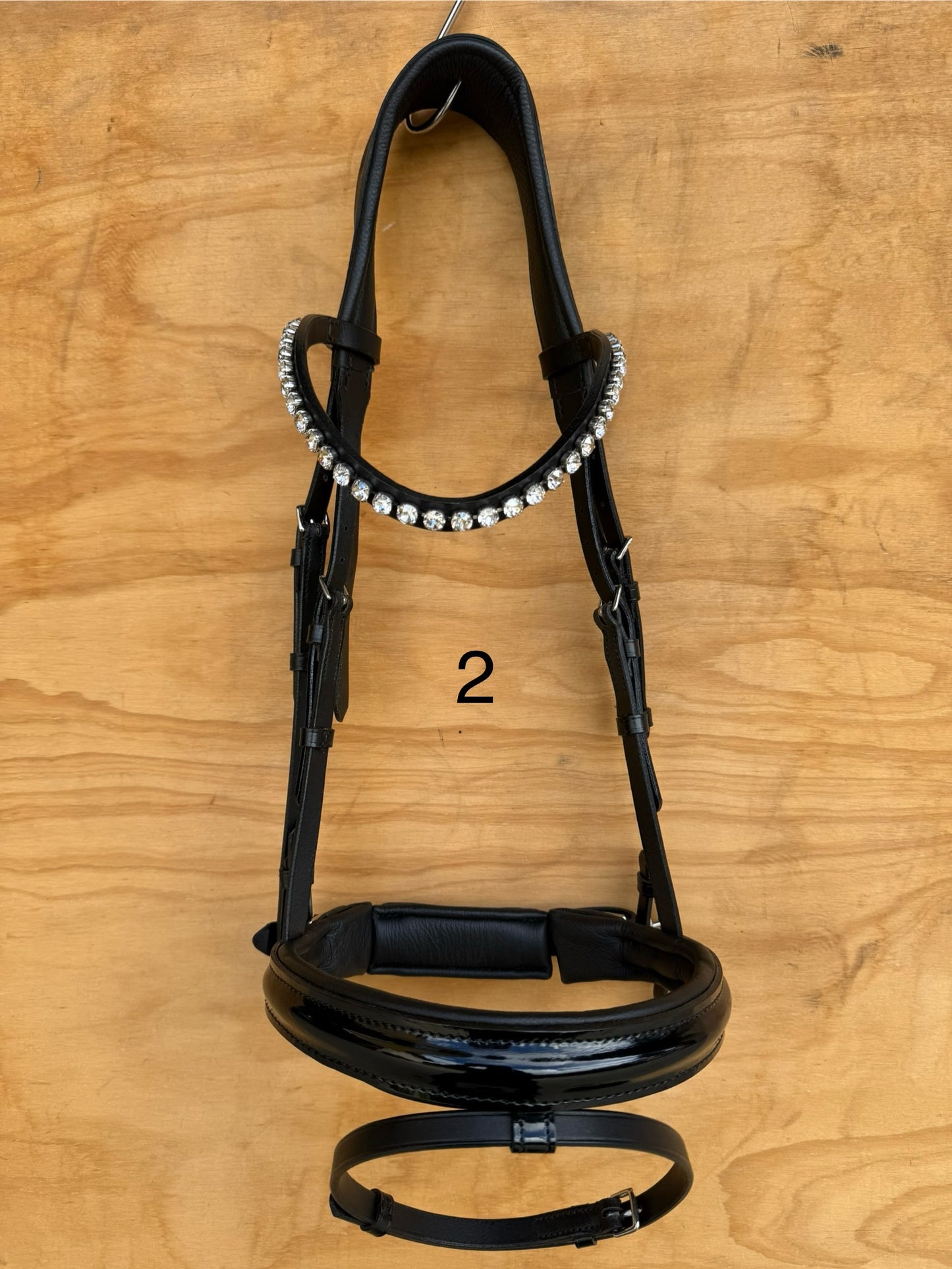 OTTO SCHUMACHER TOKYO SNAFFLE WITH COMFORT XS 4CM ANATOMICAL IN PATENT BLACK