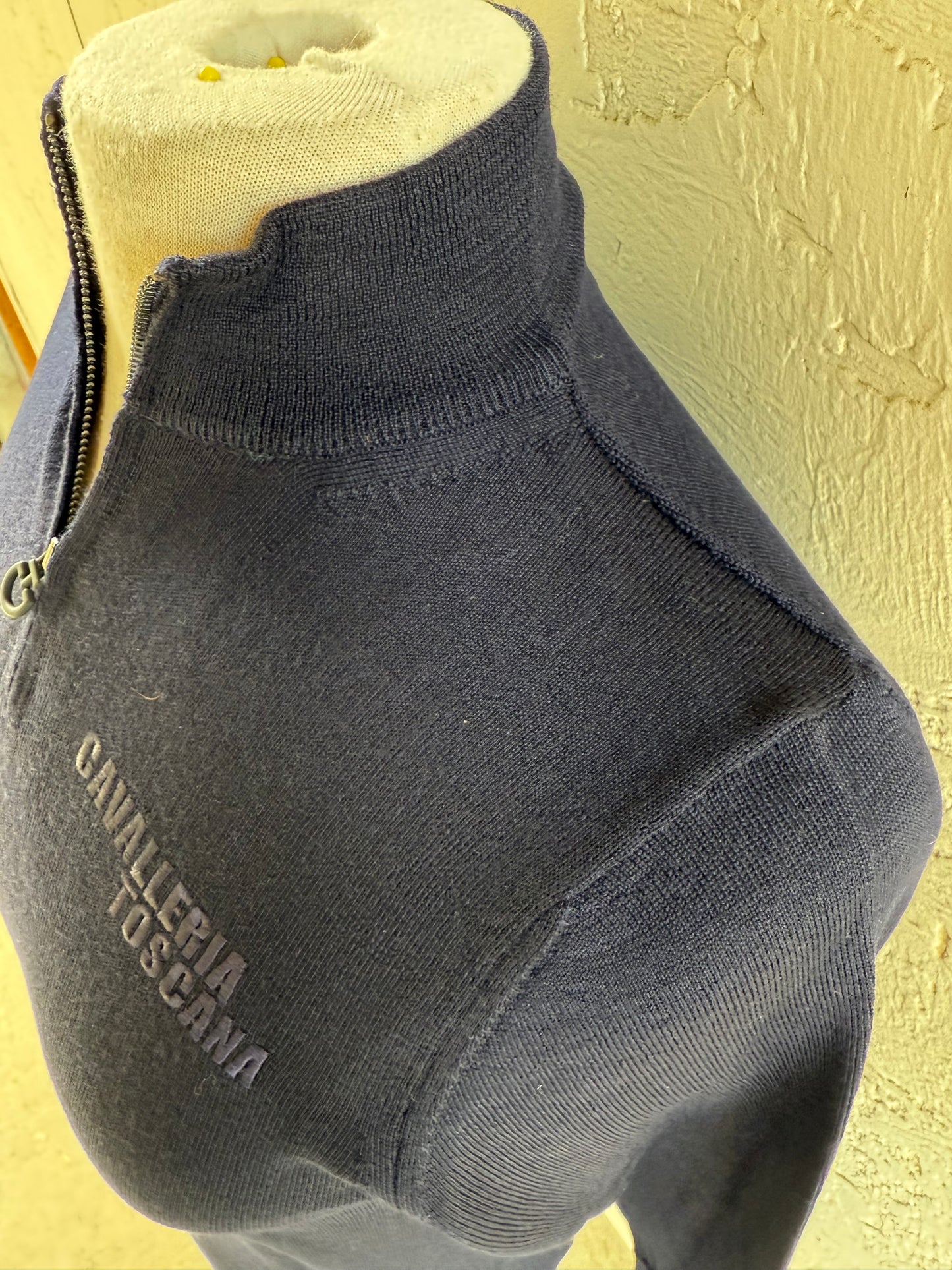 CAVALLERIA TOSCANA LIGHT WEIGHT MERINO ZIP UP