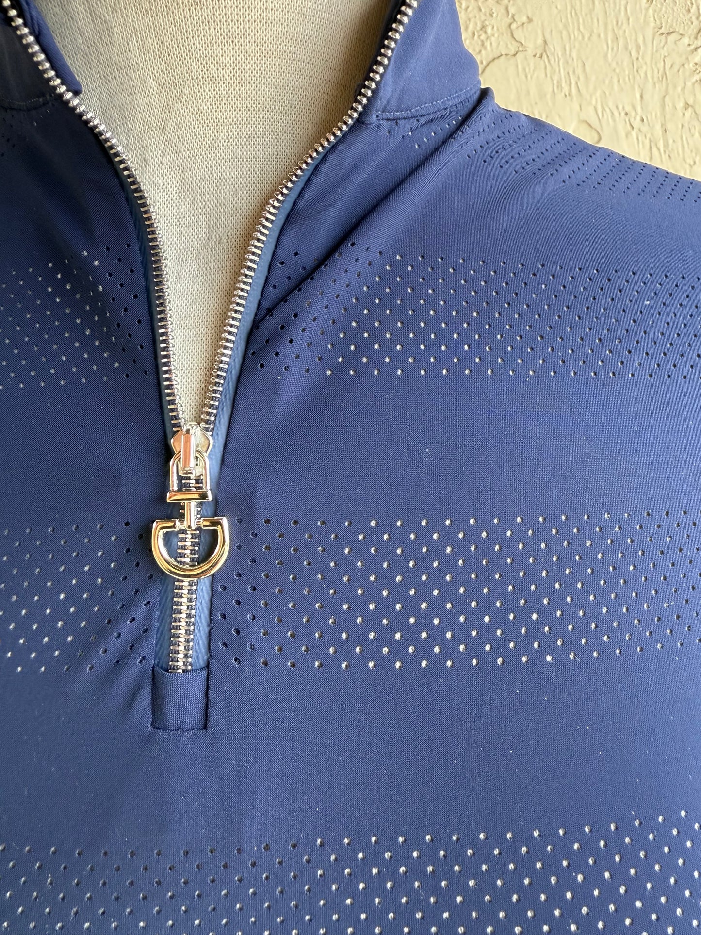 CAVALLERIA TOSCANA PERFORATED TRAINING SHIRT