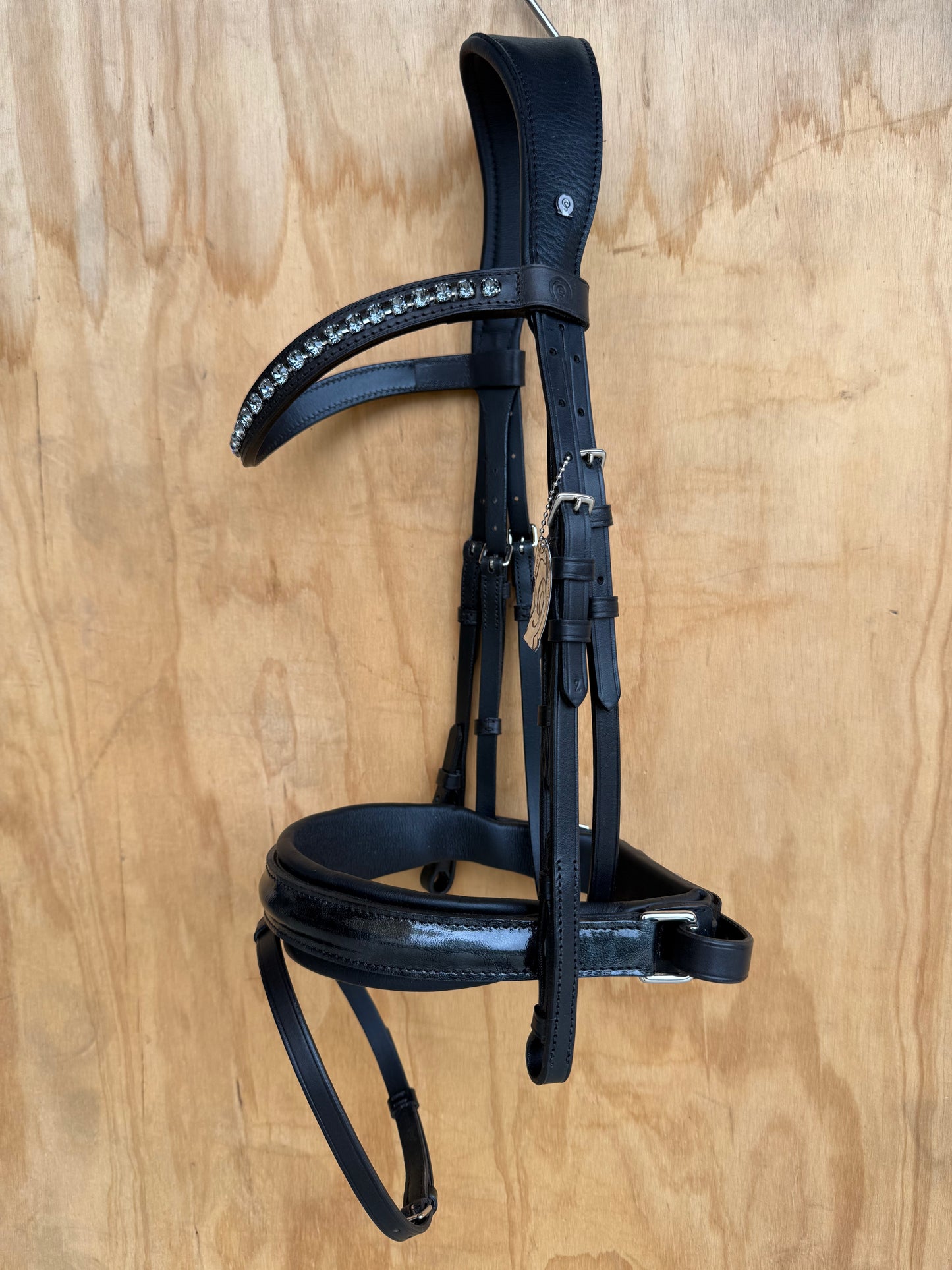 OTTO SCHUMACHER TOKYO SNAFFLE WITH PATENT NOSEBAND
