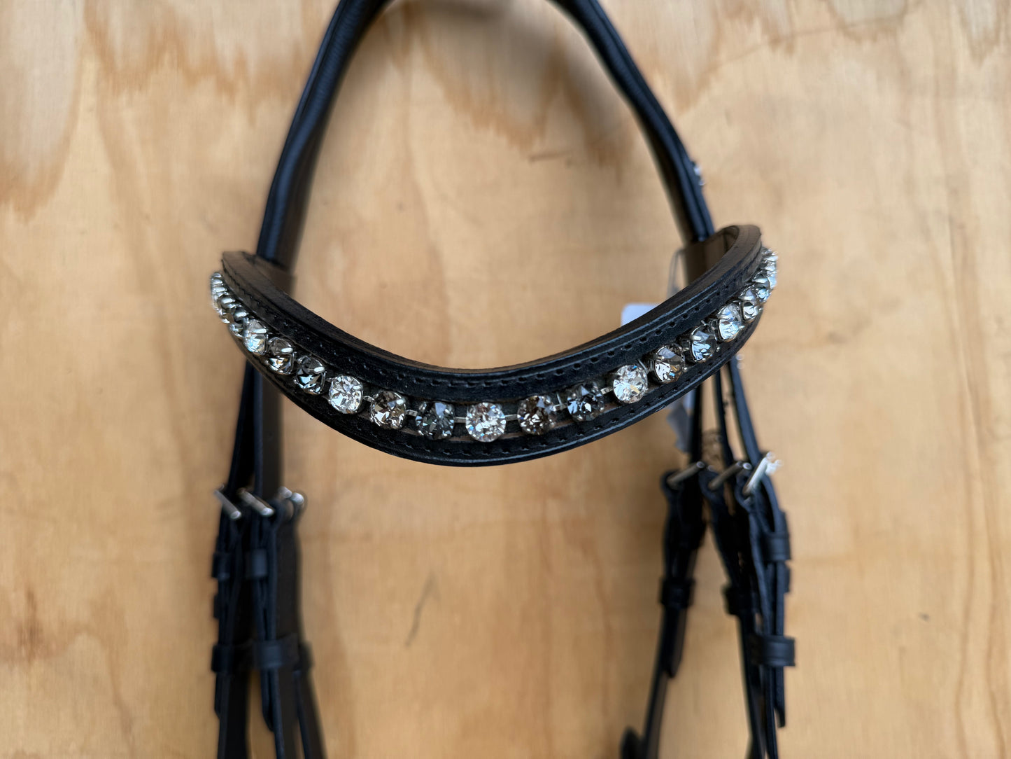 OTTO SCHUMACHER ELEGANT DOUBLE WITH PATENT NOSEBAND AND WHITE PADDING