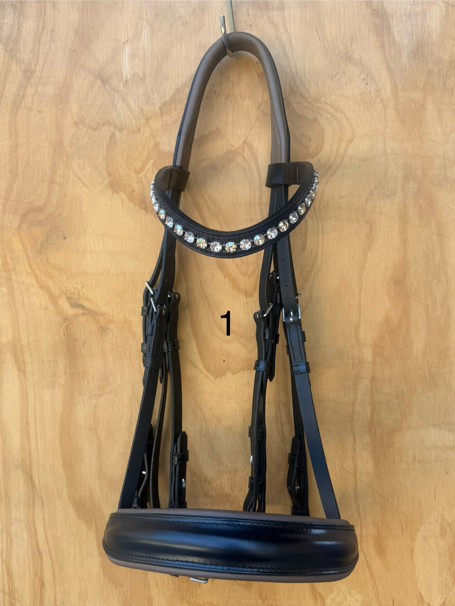 OTTO SCHUMACHER VENEDIG XS SNAFFLE WITH TAUPE PADDING