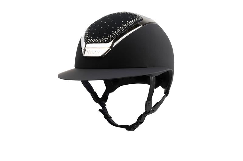 KASK STAR LADY MATTE WITH IN AND OUT CRYSTALS