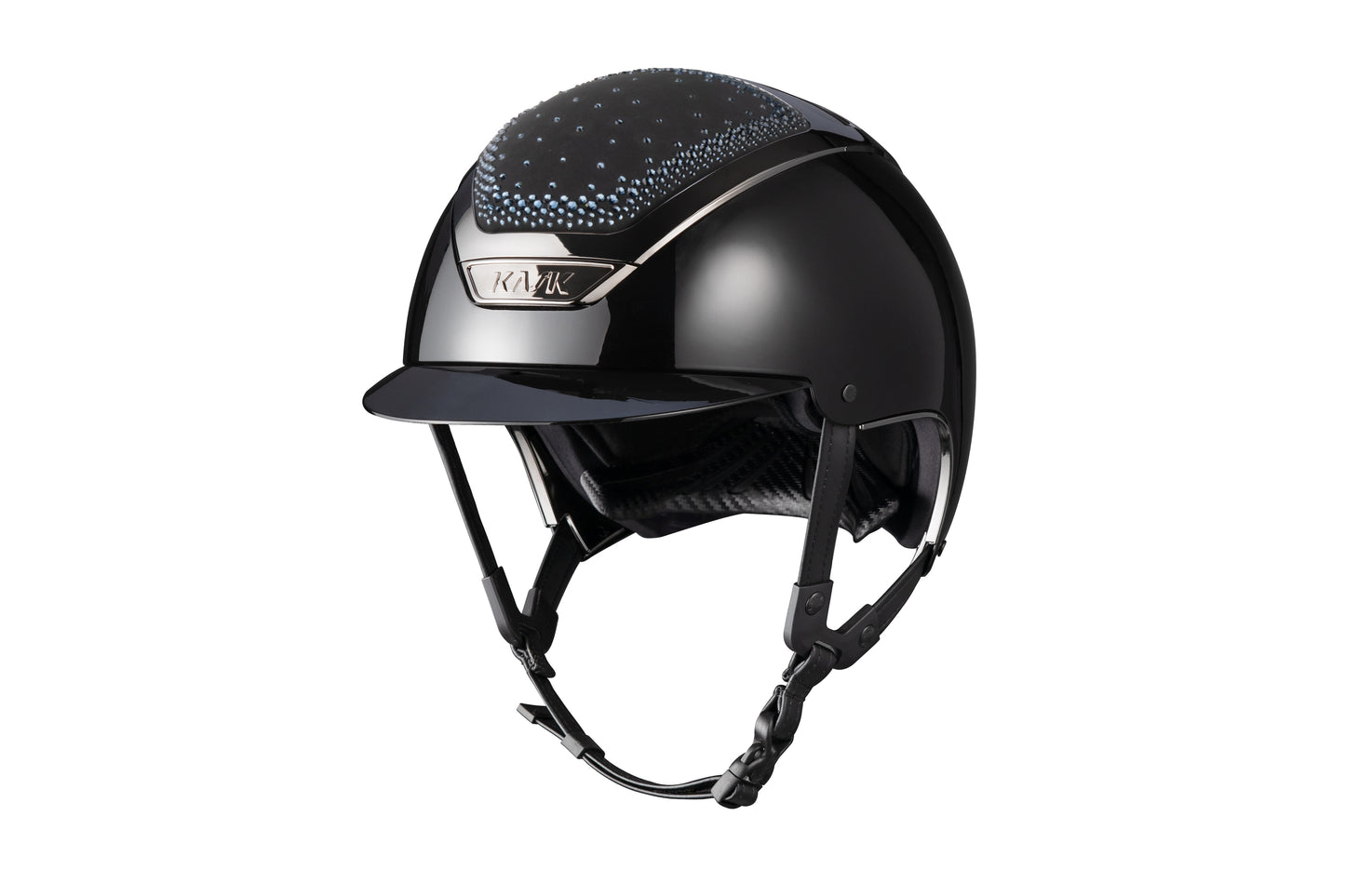 KASK DOGMA SHINY WITH IN AND OUT CRYSTALS