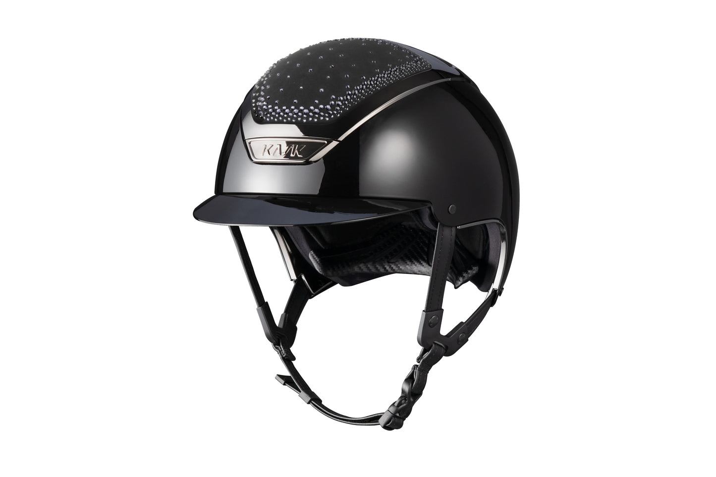 KASK DOGMA SHINY WITH IN AND OUT CRYSTALS