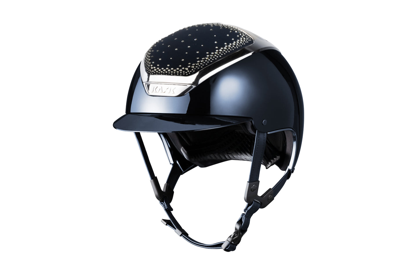 KASK DOGMA SHINY WITH IN AND OUT CRYSTALS