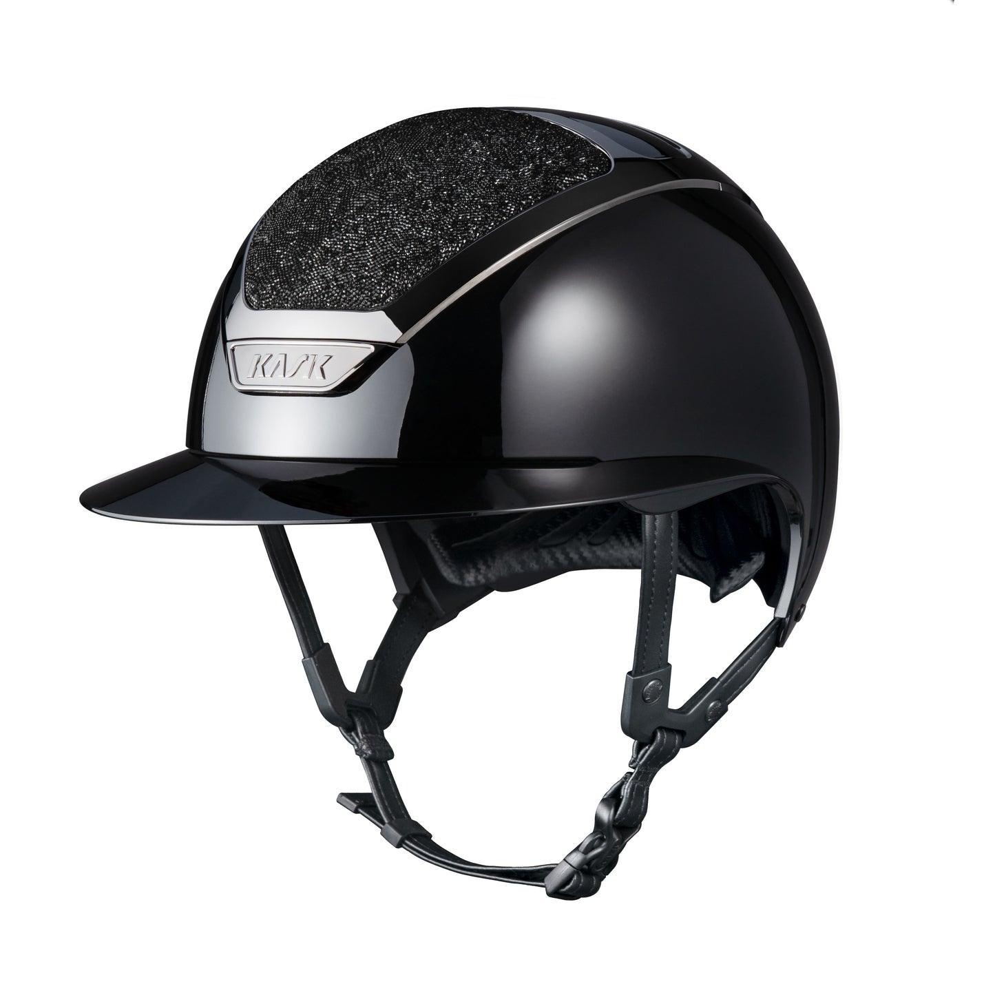 KASK STAR LADY SHINY WITH CRYSTAL MIDNIGHT