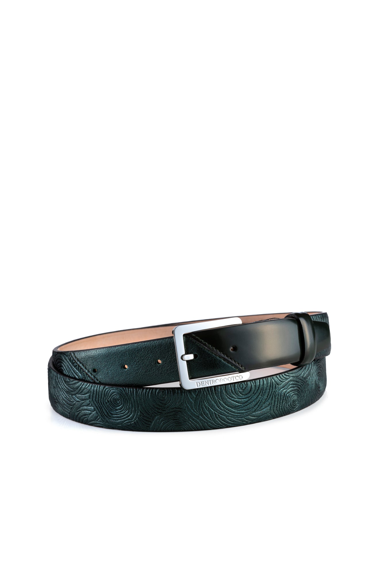 DENIRO BELTS WITH ROSETTO LEATHER