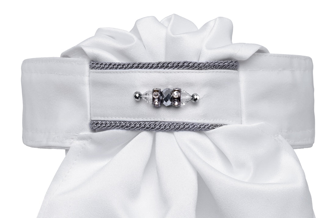 STOCK TIE RIBBON WITH CRYSTAL #32