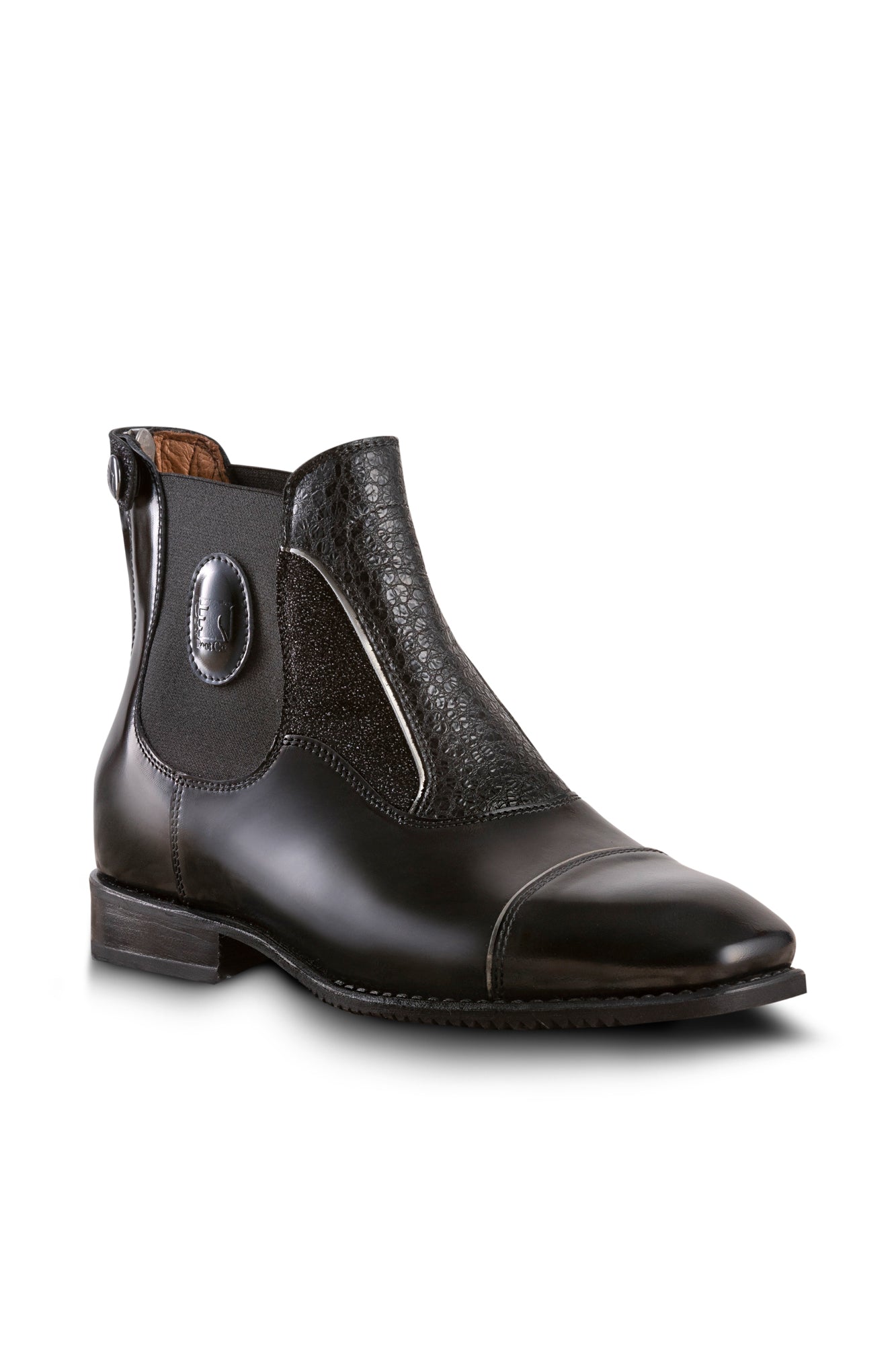 DENIRO PADDOCK BOOTS WITH CUSTOM LEATHERS