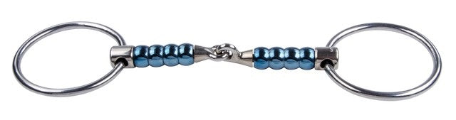 TRUST BIT CHERYY ROLLER SNAFFLE
