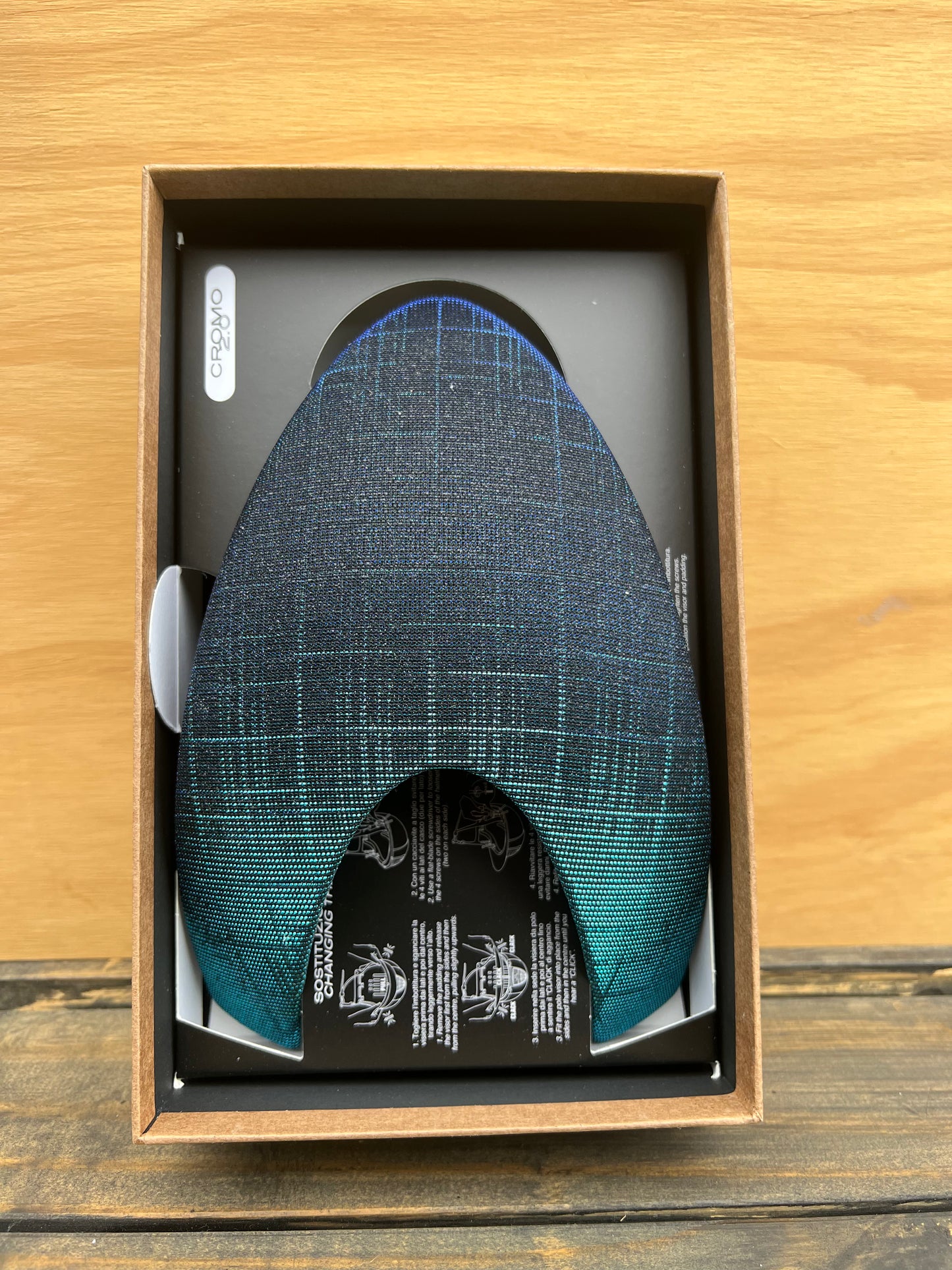 KEP HELMET FRONT INSERT GALASSIA BLUE