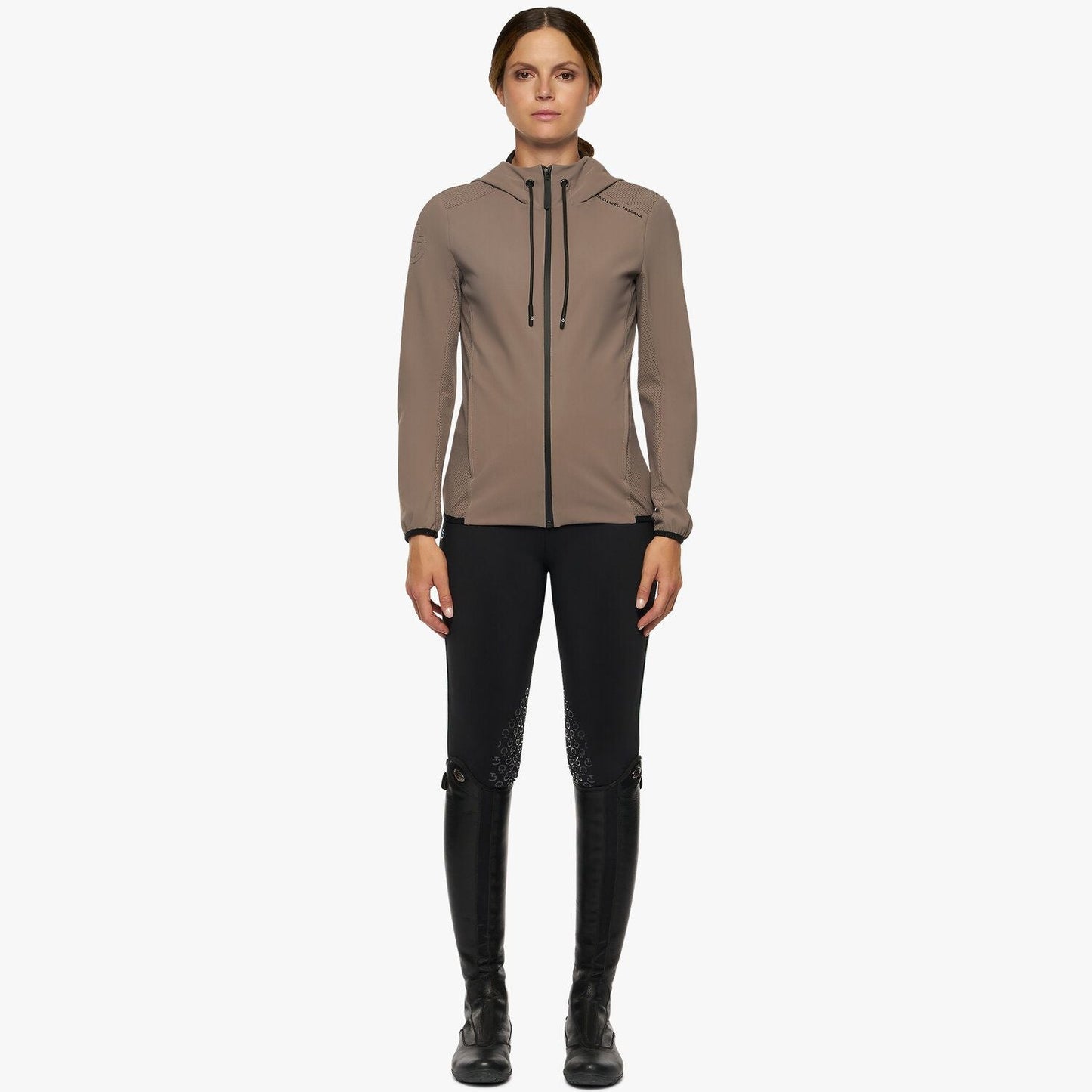 CAVALLERIA TOSCANA JACKET JERSEY WITH HOOD