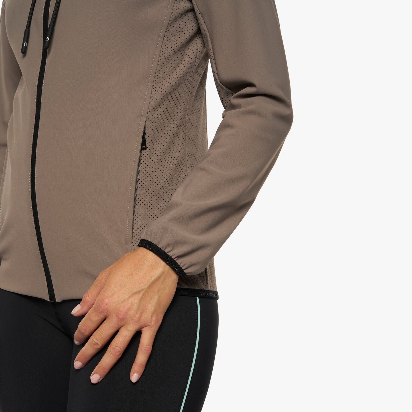 CAVALLERIA TOSCANA JACKET JERSEY WITH HOOD