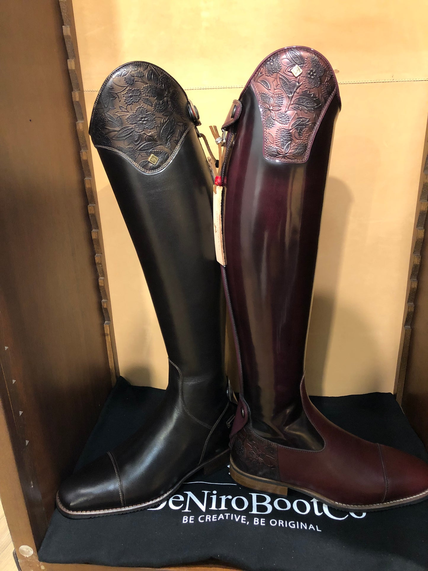 DENIRO BOOT WITH GRETA LEATHER