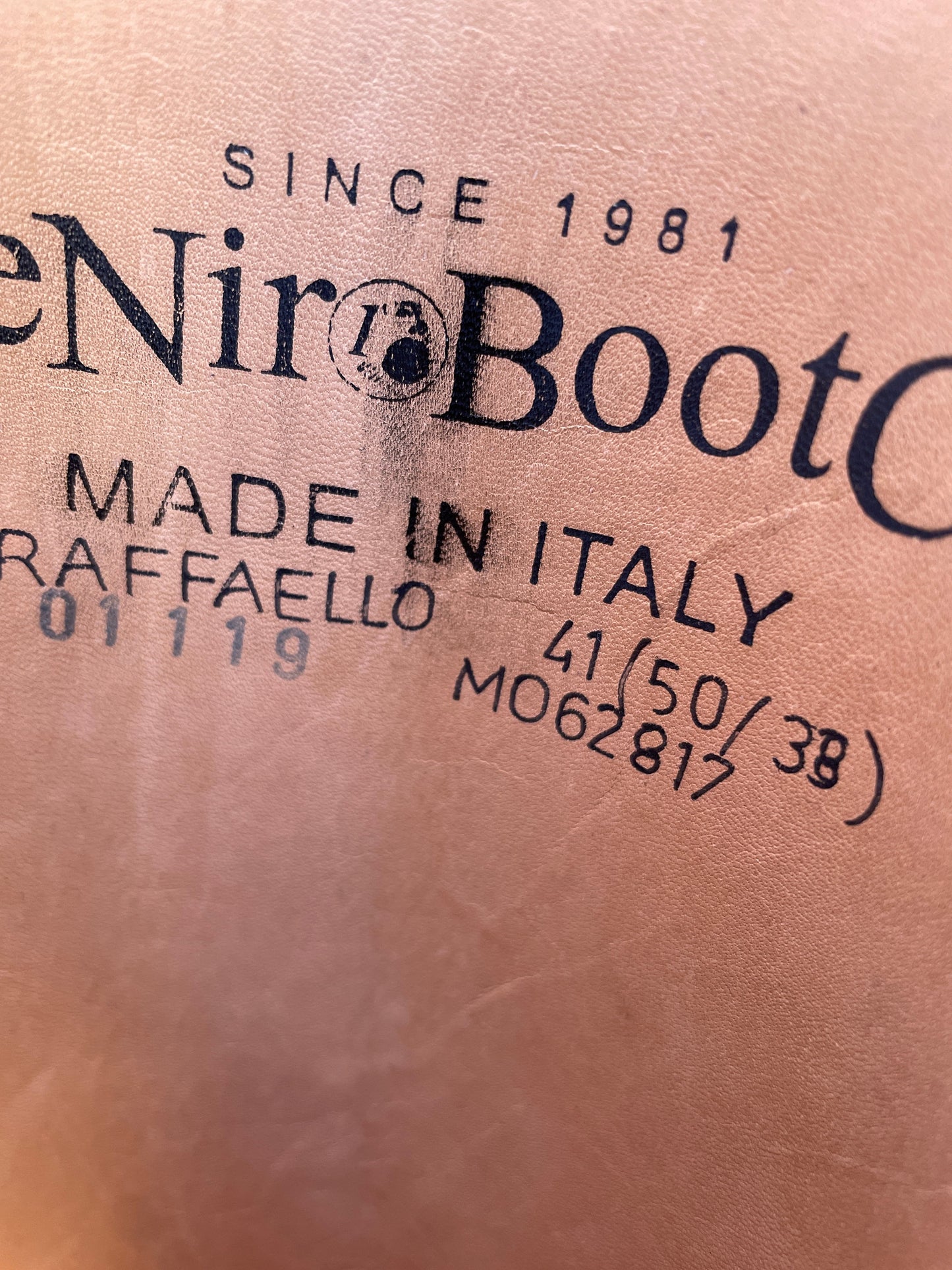 Sale**Dressage Boots Deniro Brushed Black 41 height: 50 width: 38