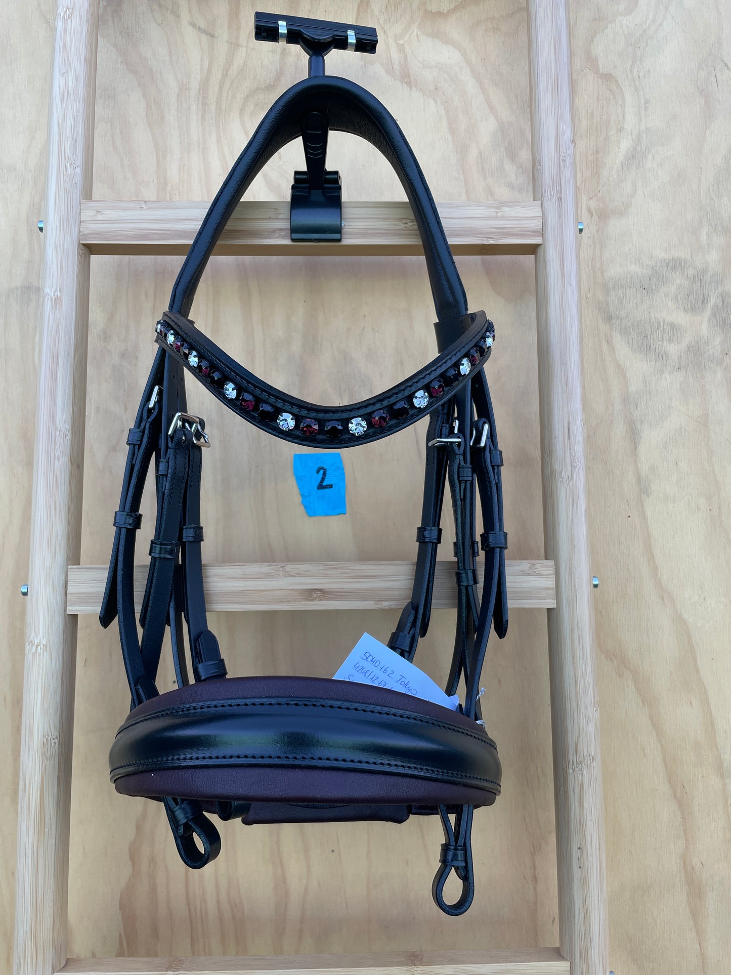 OTTO SCHUMACHER TOKYO DOUBLE WITH XL COMFORT NOSEBAND WITH BURG PADDING
