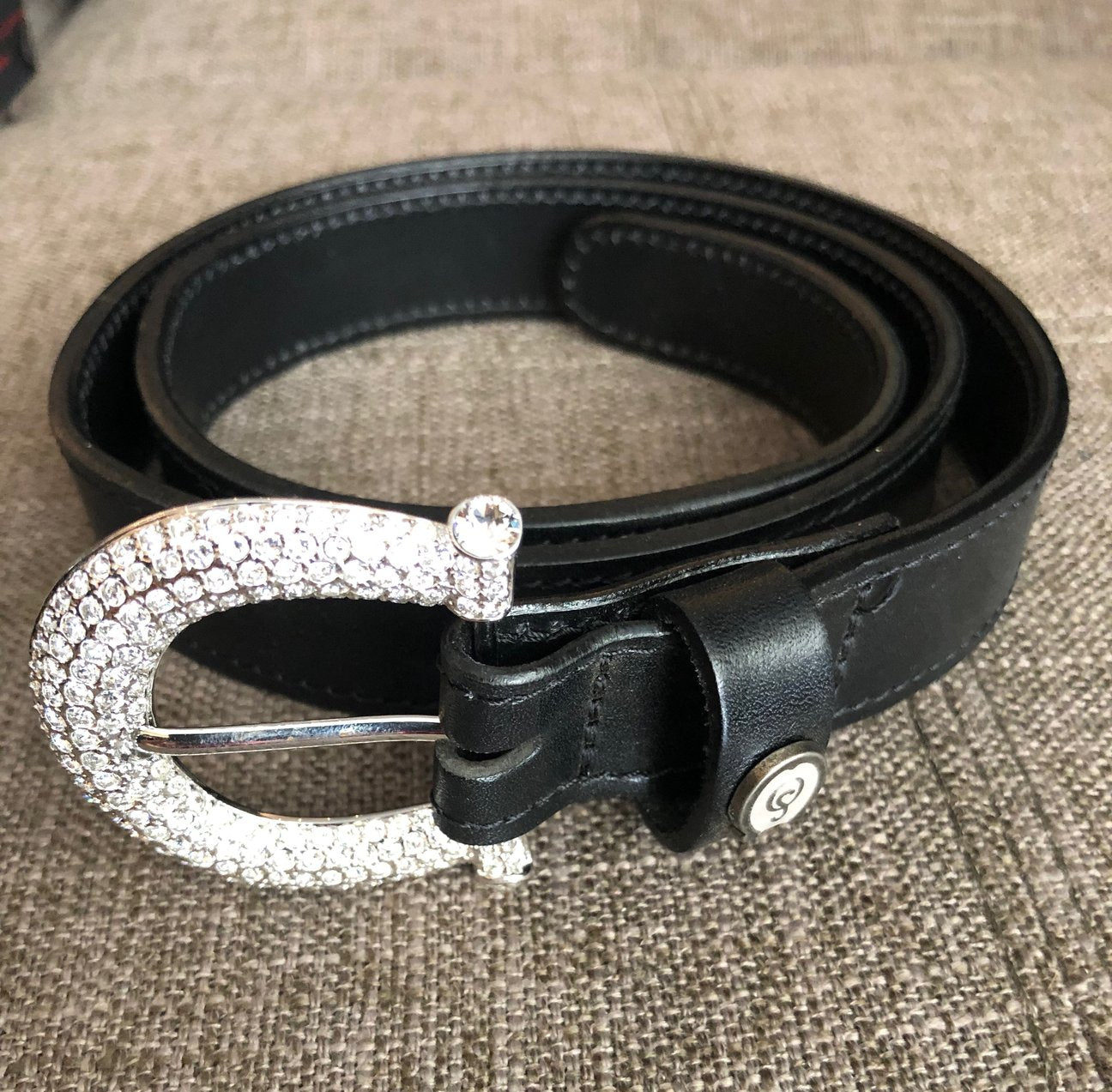 OS Swarovski Horseshoe Belt