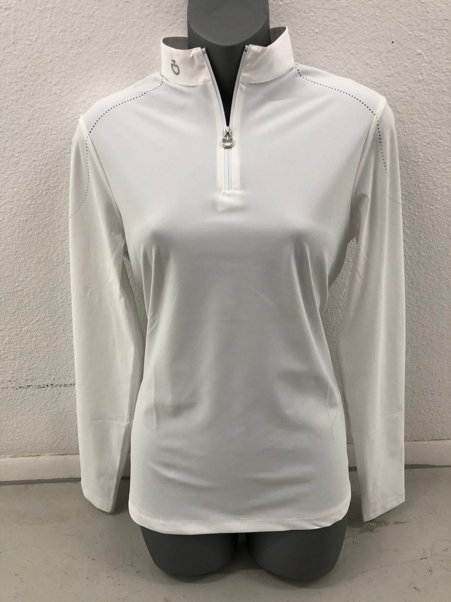 CAVALLERIA TOSCANA LS SHOW AND TRAINING SHIRT
