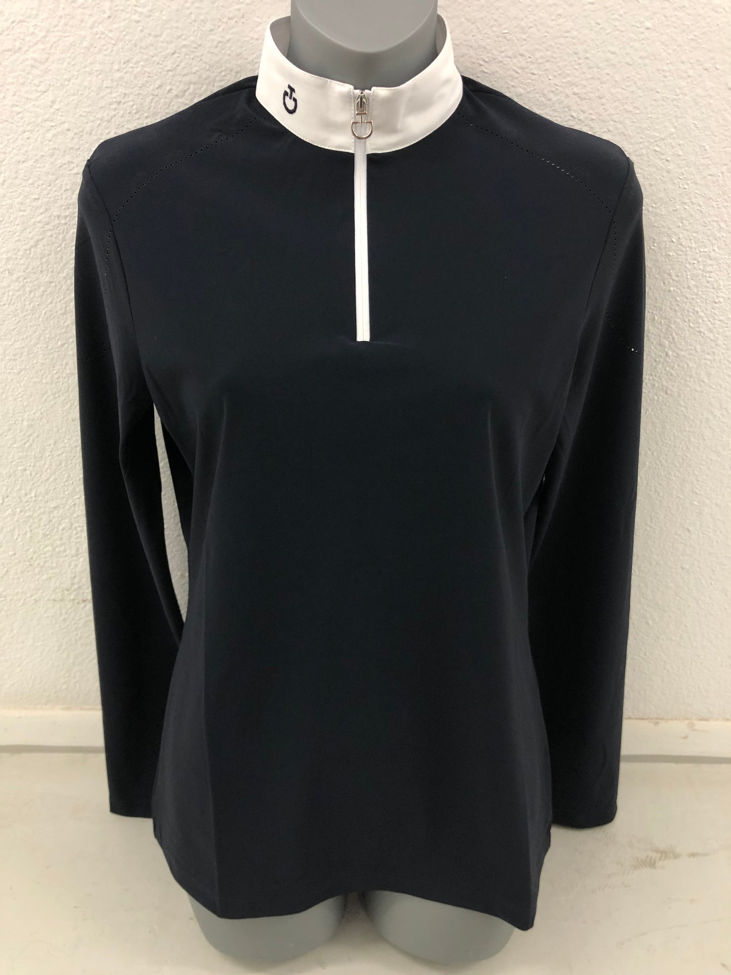 CAVALLERIA TOSCANA LS SHOW AND TRAINING SHIRT