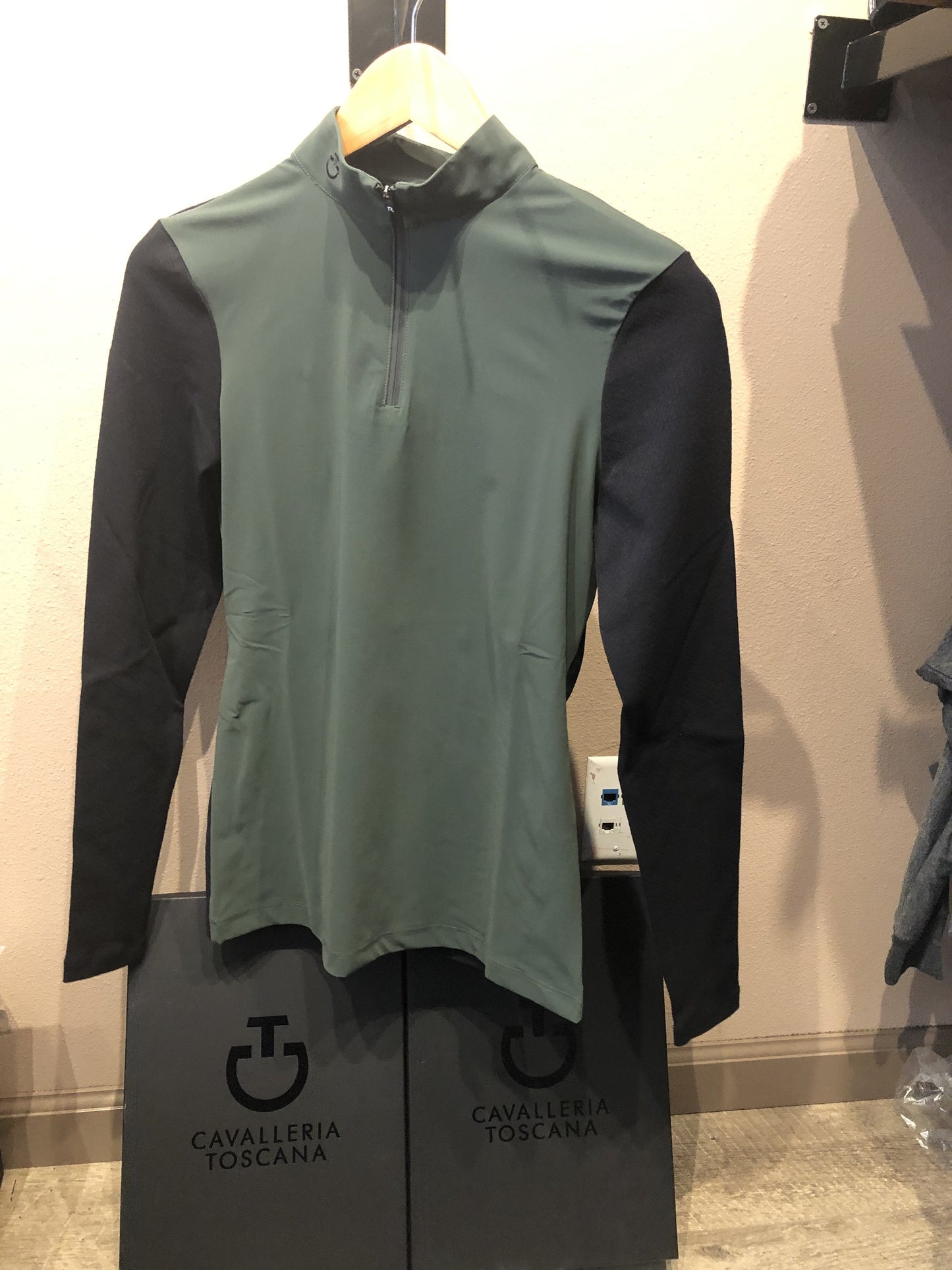 CAVALLERIA TOSCANA LONG SLEEVE TRAINING SHIRT