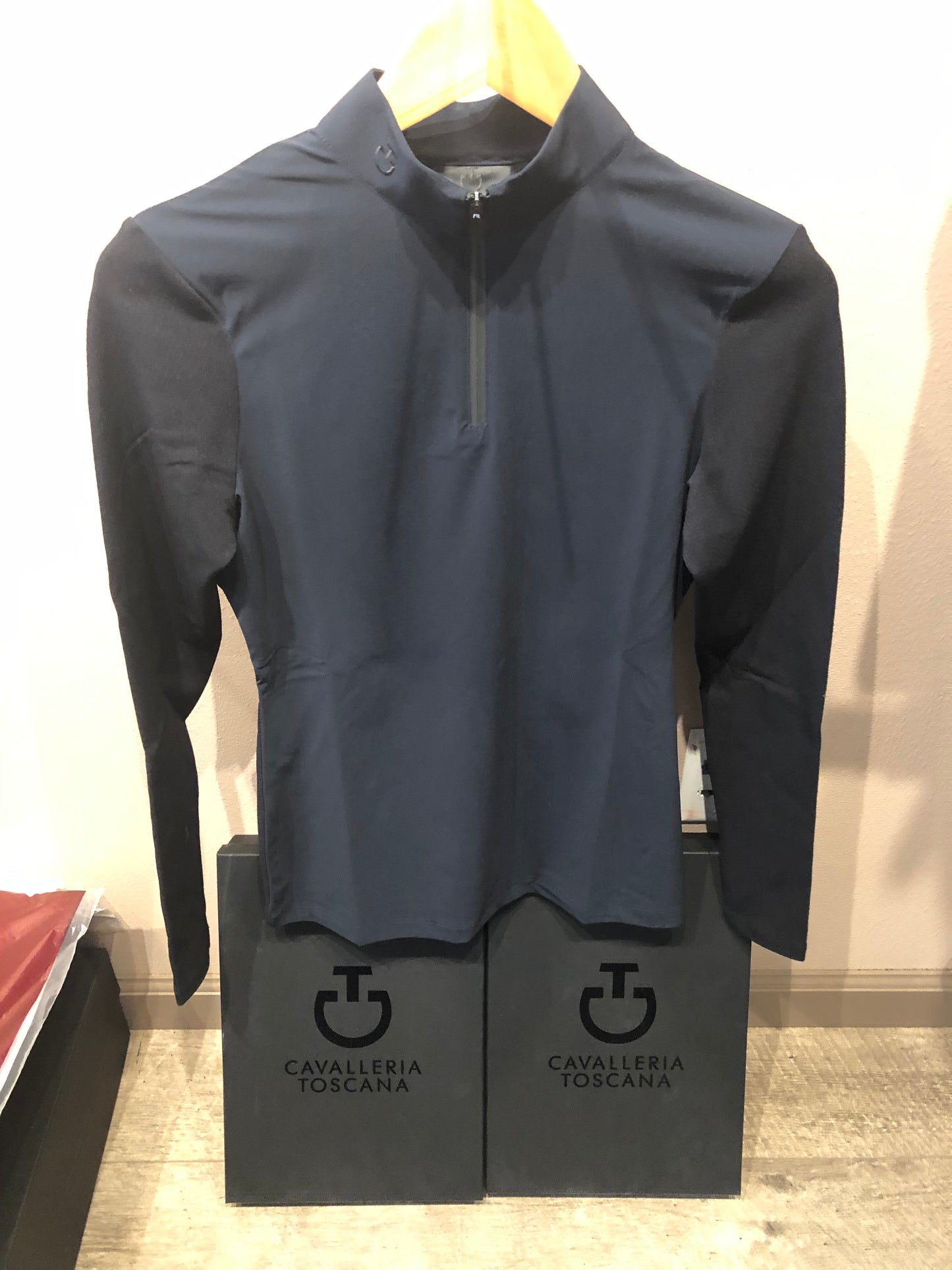 CAVALLERIA TOSCANA LONG SLEEVE TRAINING SHIRT