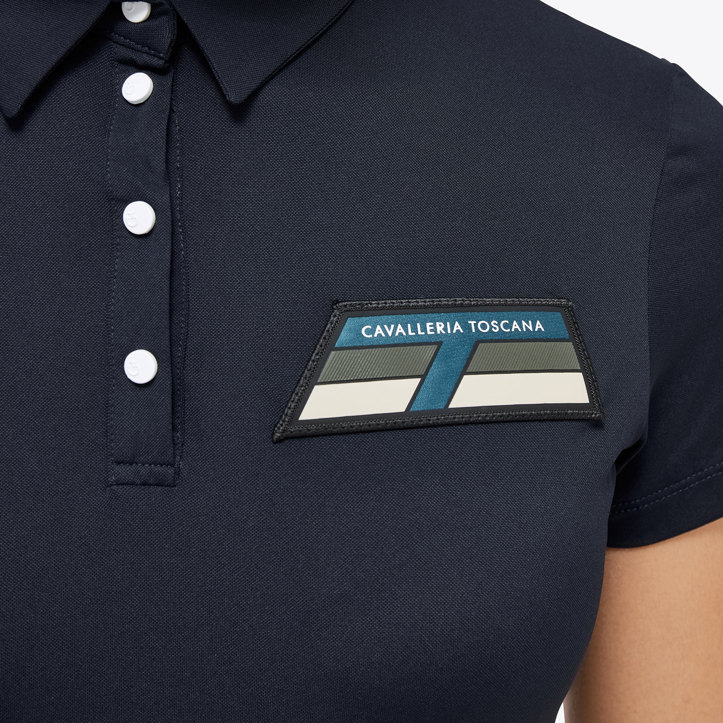 CAVALLERIA TOSCANA TECH PIQUE POLO