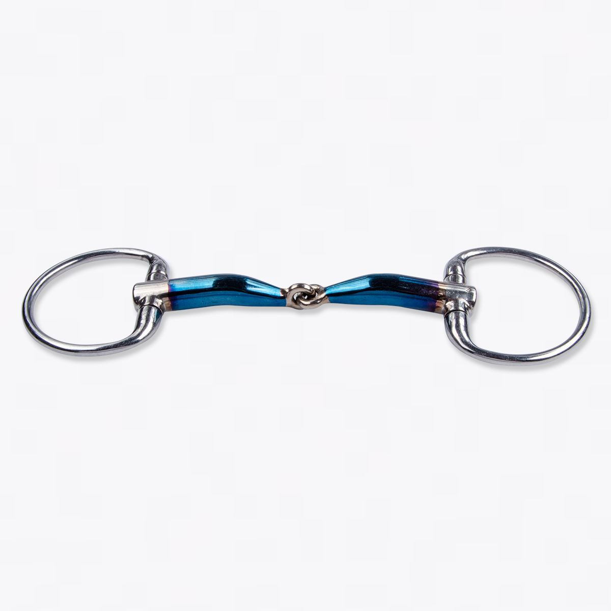 TRUST BIT SINGLE JOINTED EGGBUTT SNAFFLE 16MM