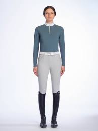 CAVALLERIA TOSCANA LS SHOW AND TRAINING SHIRT