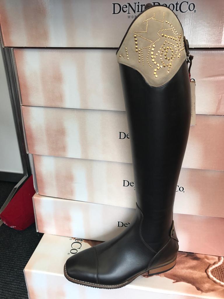 Deniro Boots Erica Top With Studs