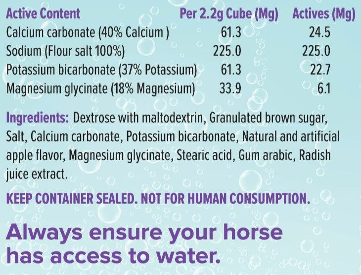 ELECTROLYTE CUBES APPLE 8OZ