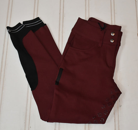 CAVALLERIA TOSCANA AMERICA BREECH FULL GRIP PIQUE WITH LOGO PIPING