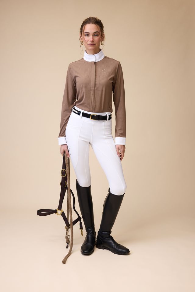 VALA MESH SHOW SHIRT L/S