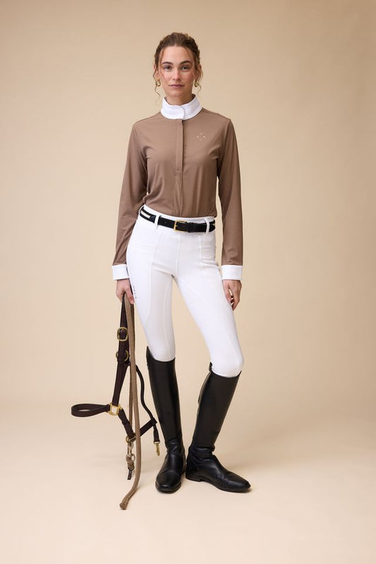 VALA MESH SHOW SHIRT L/S