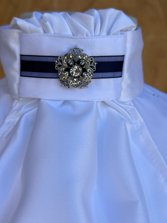 STOCK TIE RIBBON WITH CRYSTAL