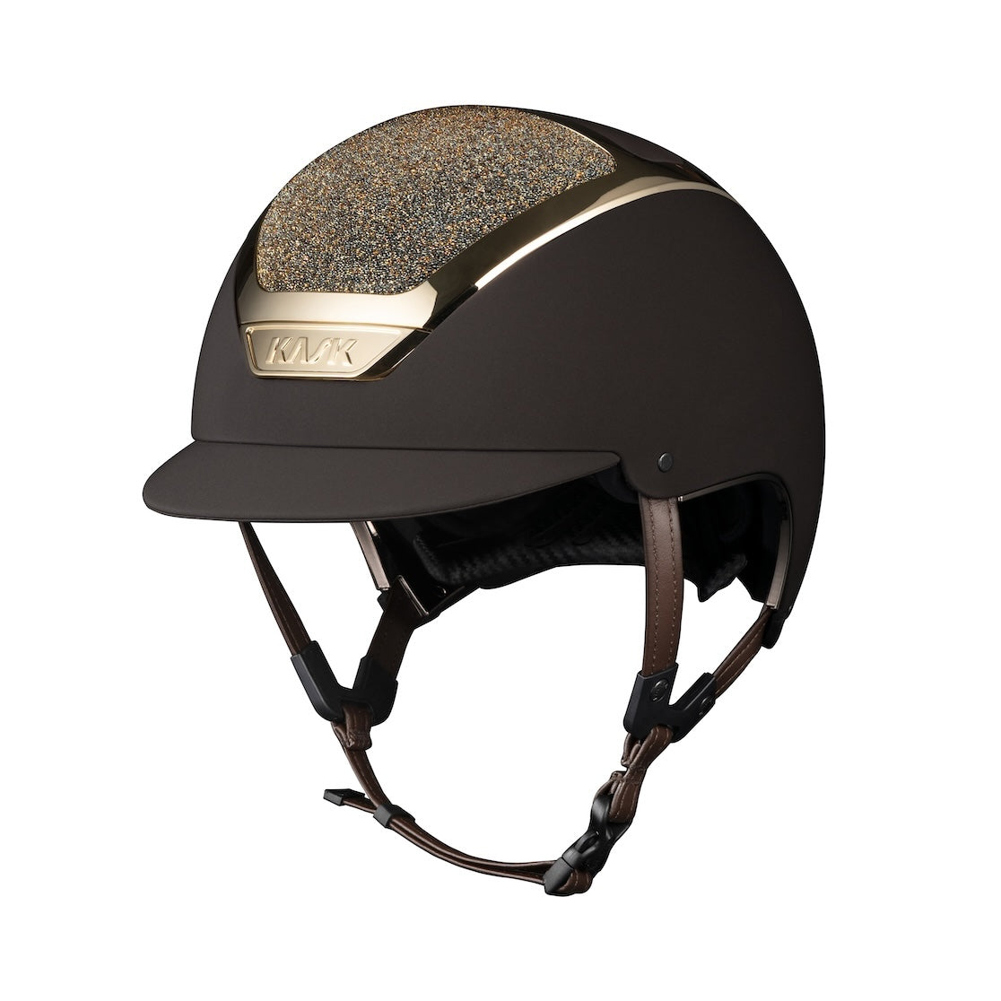 KASK DOGMA CHROME WITH CRYSTAL CARPET