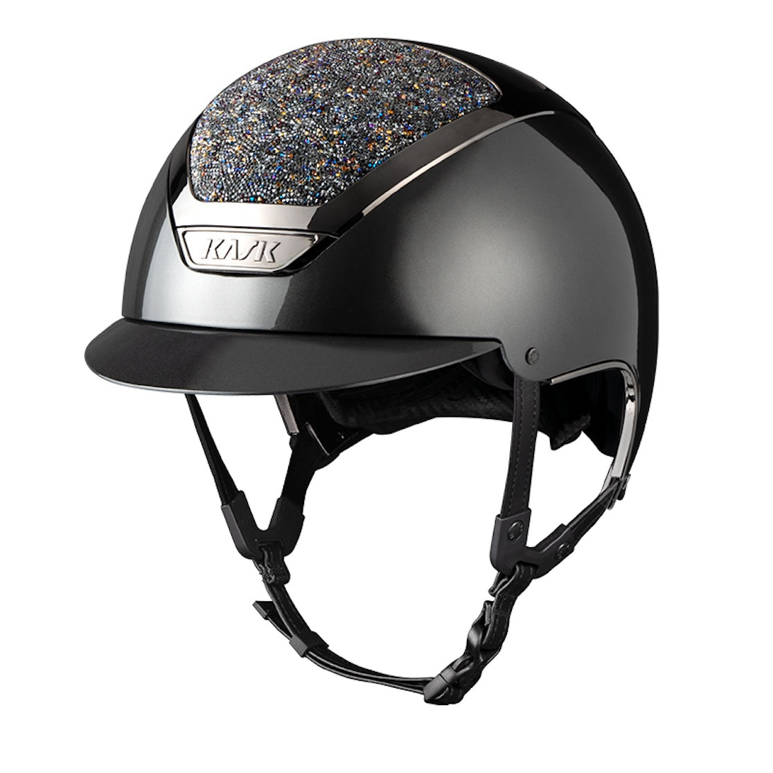 KASK DOGMA SHINY WITH CRYSTAL MIDNIGHT MIXTURE