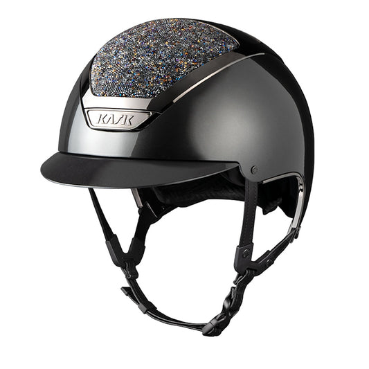 KASK DOGMA SHINY WITH CRYSTAL MIDNIGHT MIXTURE