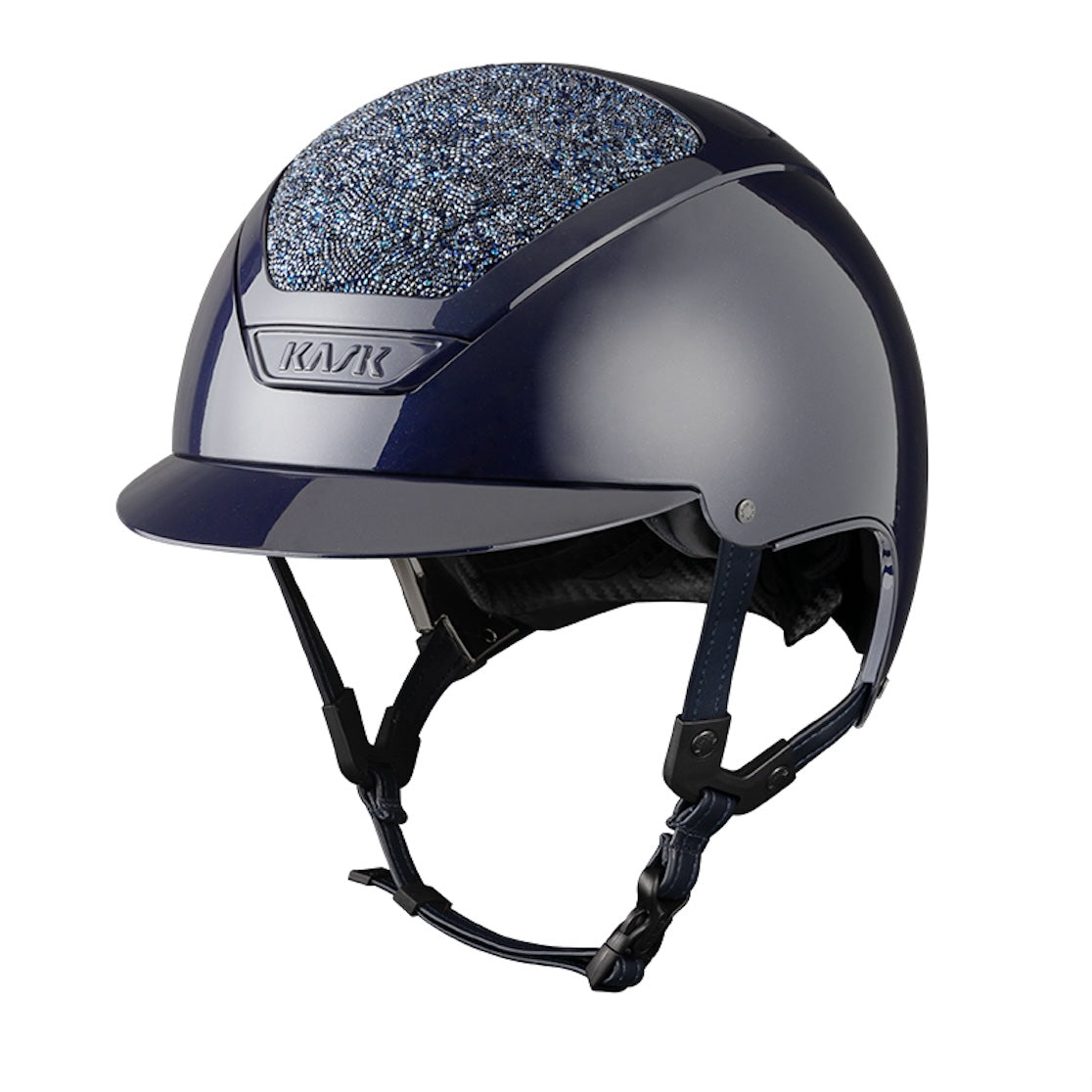 KASK DOGMA SHINY WITH CRYSTAL MIDNIGHT MIXTURE