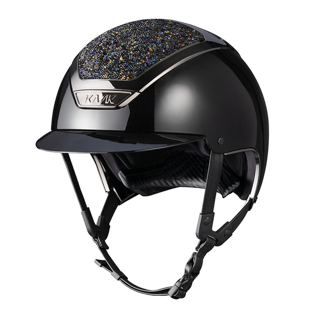 KASK DOGMA SHINY WITH CRYSTAL MIDNIGHT MIXTURE