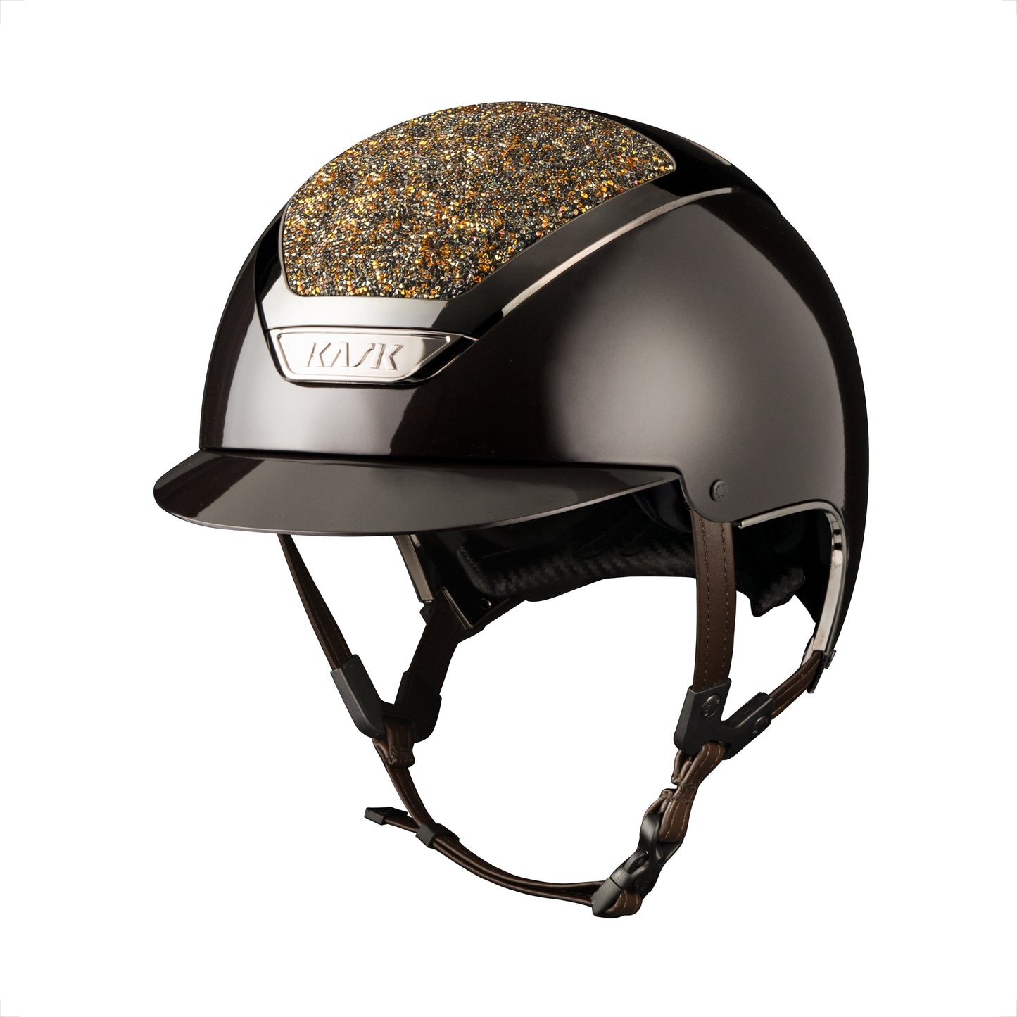 KASK DOGMA SHINY WITH CRYSTAL MIDNIGHT MIXTURE