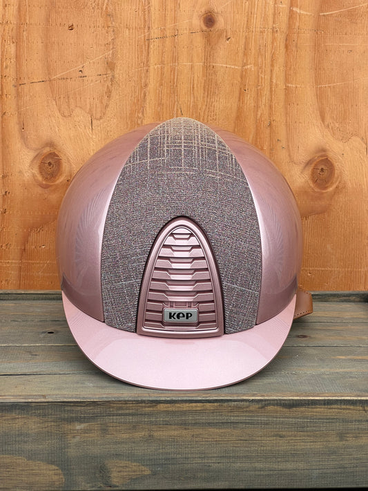 KEP HELMET IN DIAMOND PINK WITH GALASSIA PINK