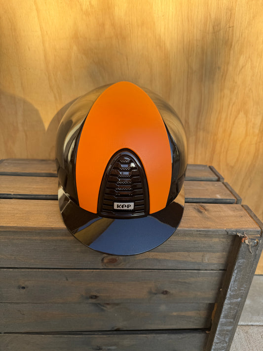 KEP POLISHED BROWN WITH ORANGE LEATHER