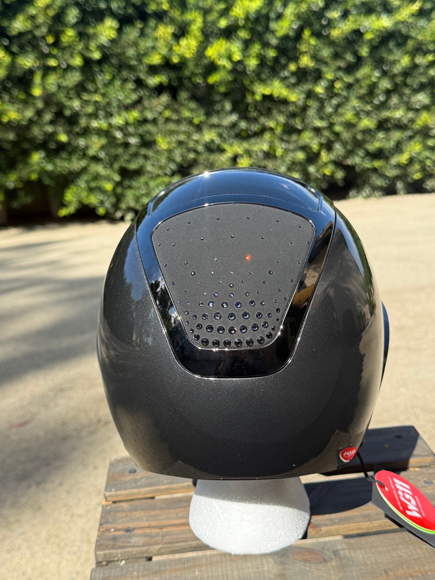 KASK STAR LADY SHINY ANTHRACITE WITH PASSAGE CRYSTALS (Copy)