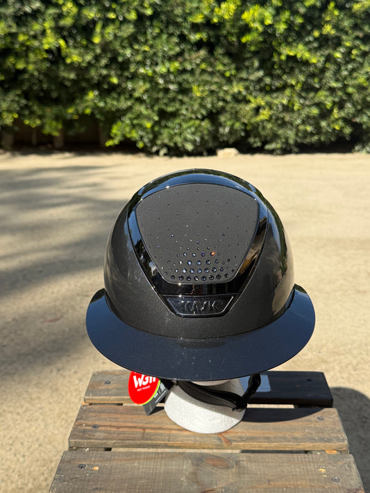 KASK STAR LADY SHINY ANTHRACITE WITH PASSAGE CRYSTALS (Copy)