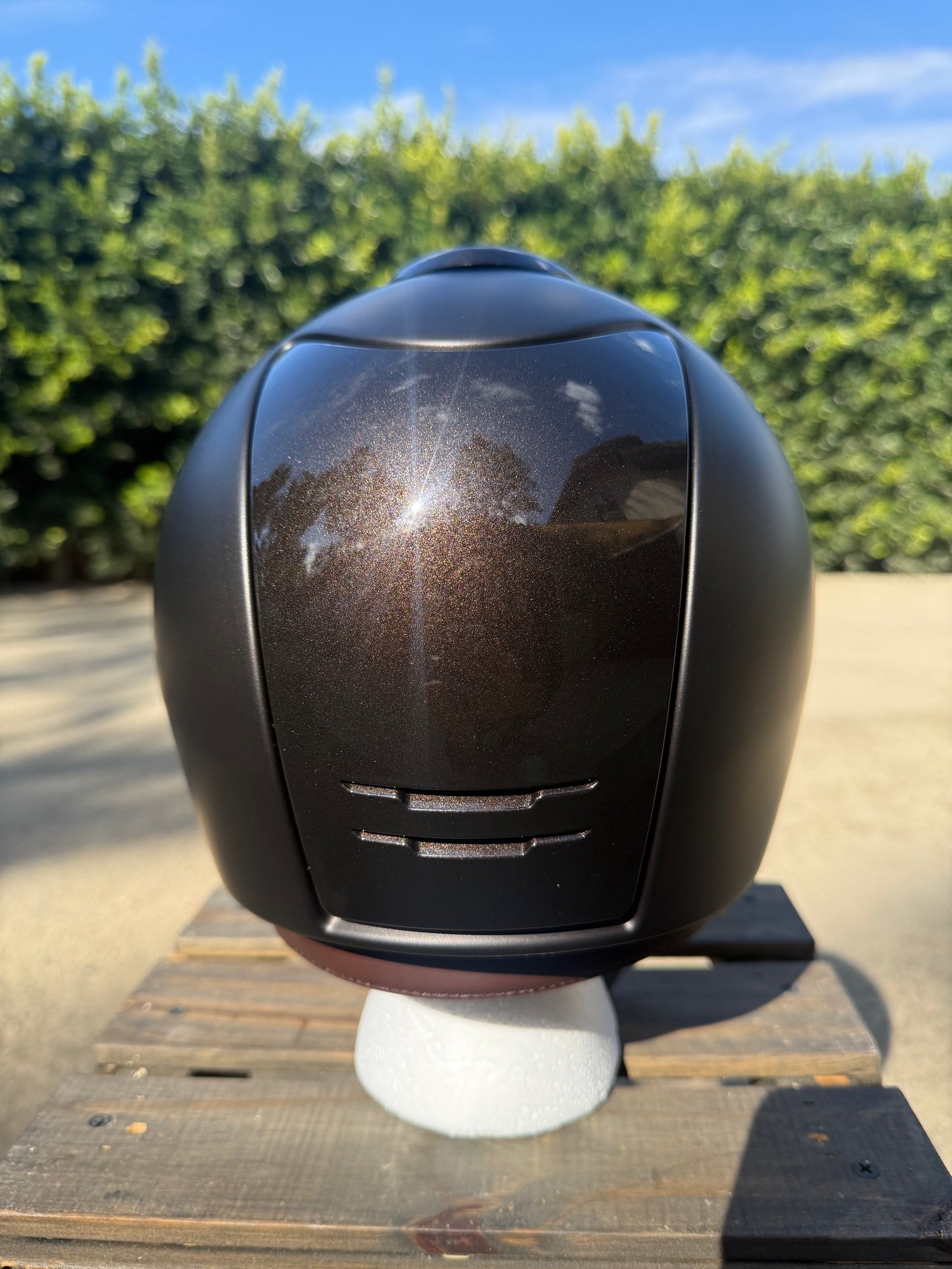 KEP POLISHED MATTE BROWN WITH POLISHED BROWN FRONT/BACK AND BRIM