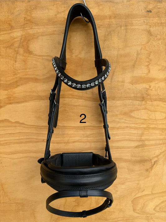 OTTO SCHUMACHER TOKYO SNAFFLE WITH LEEDS NOSEBAND