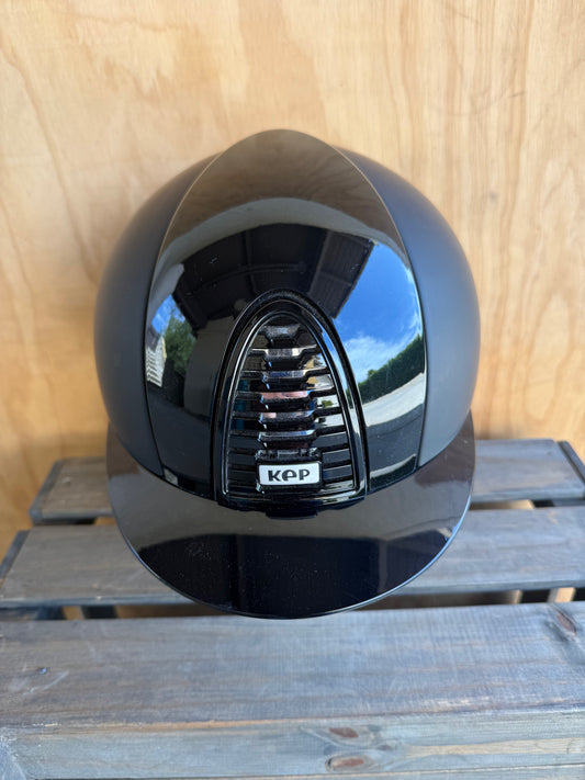 KEP MATTE BLACK WITH POLISHED BLACK INSERTS FRONT AND BACK